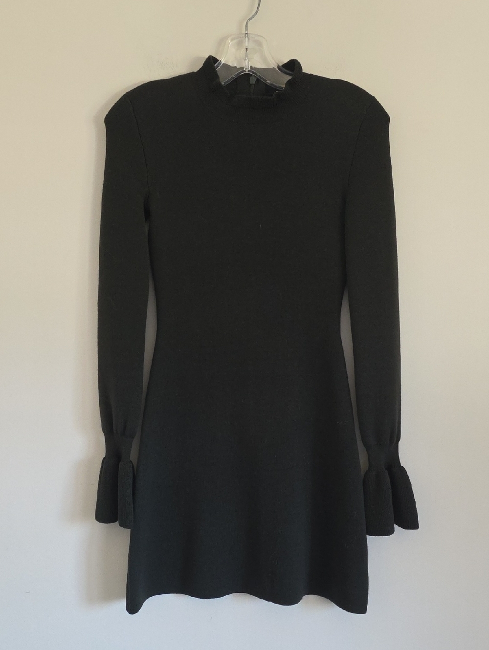 ARITZIA | Wilfred Carre Knit Wool Dress Forest Green Sz XS
